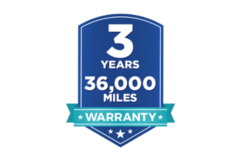 ardian-truck-caps-warranty 3 year / 36,000 miles warranty badge