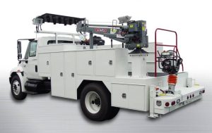 Phenix Custom Service Utility Crane Water District Truck Body