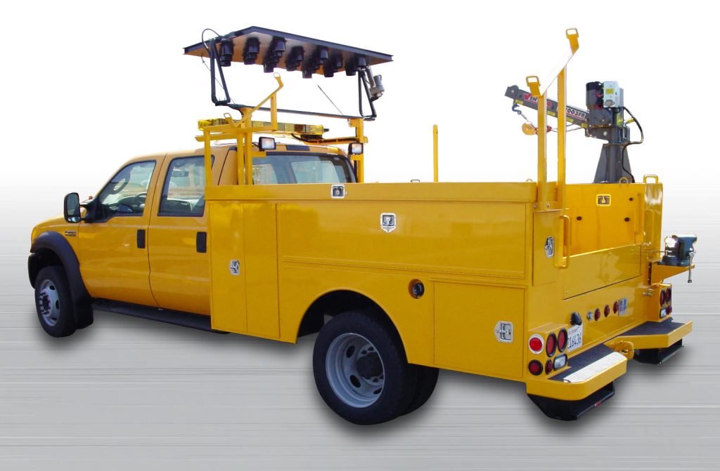 Custom Service Utility Sewer Inspection Truck Body